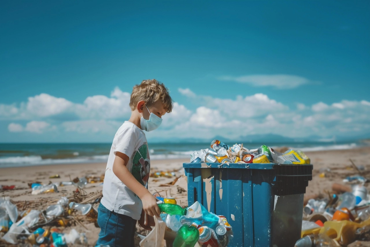 enfant-plastique-planete-environnement-recyclage